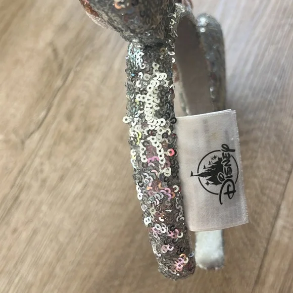 Disney Parks Minnie Mouse Ears Classic Polka Dot Sequin Headband - Picture 11 of 13